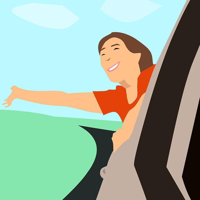 Free adult mature women car illustration
