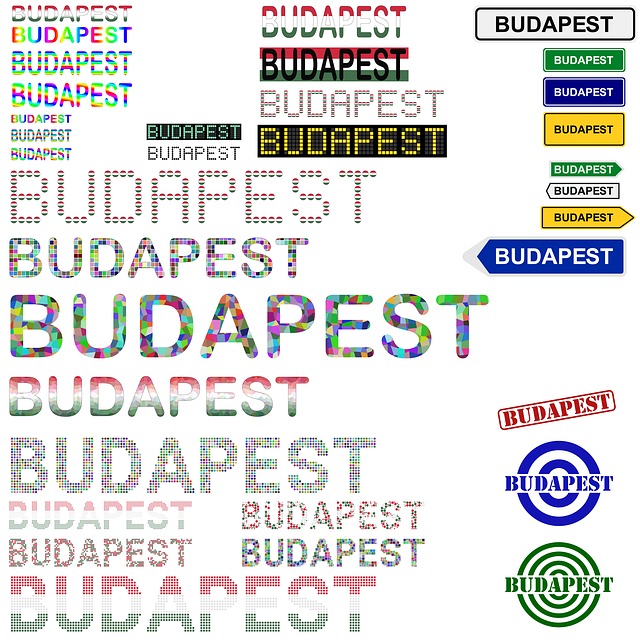 Free arrow board budapest illustration