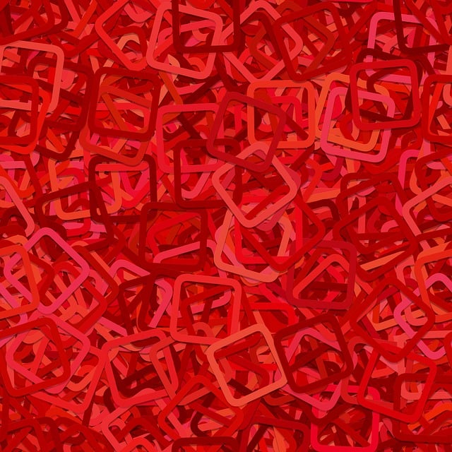 Free red pattern technology illustration