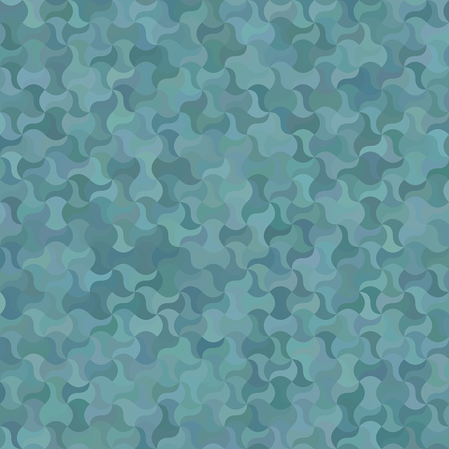 Free mosaic background teal illustration
