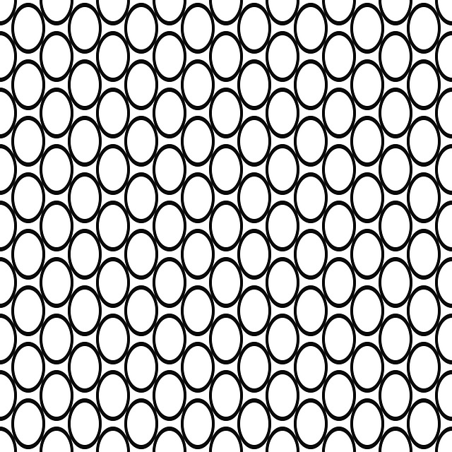 Free black pattern halftone illustration
