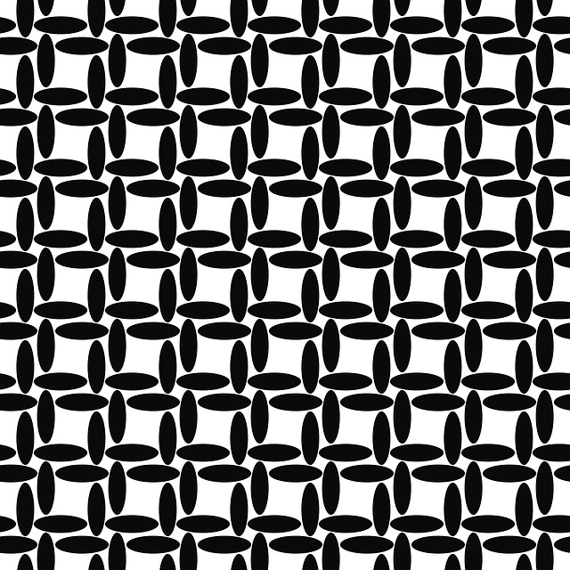 Free ellipse pattern background illustration