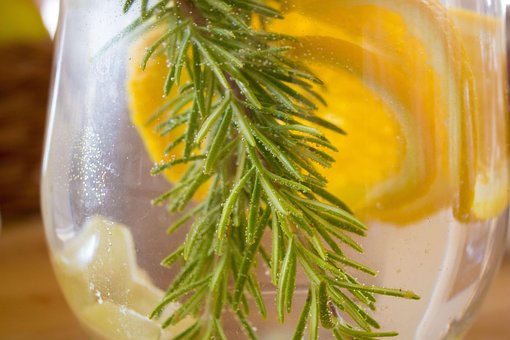 Limonade, Rozmarína, Appelsiner, Dugg