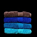towels, blue, turquoise