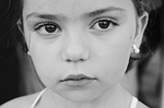 girl, look, portrait