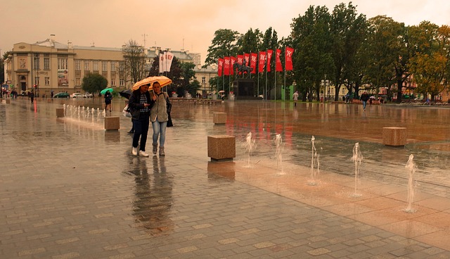 Free Rain Autumn photo and picture