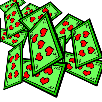 Free Love Money illustration and picture
