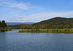 melton lake on sunny afternoon, clinch river, tennessee