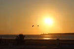 kite, kitesurfer, sport