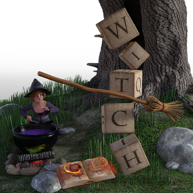 Download free HD stock image of Witch Halloween Free witch halloween conjure up illustration