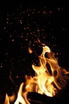 fire, hot, high speed