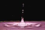 water, drop, splash