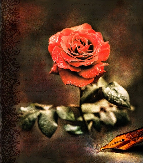 Rose, Poesie, Liebe, Liebesgeschichte