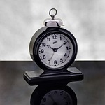 alarm clock, time, arrows