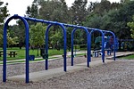 swings, playground, herman park