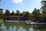 boat ride, herman park, sky