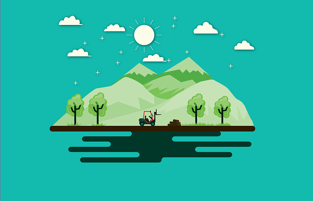 Free scenery mountains mountain illustration