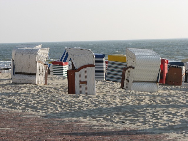 Free Beach Chair Sea photo and picture
