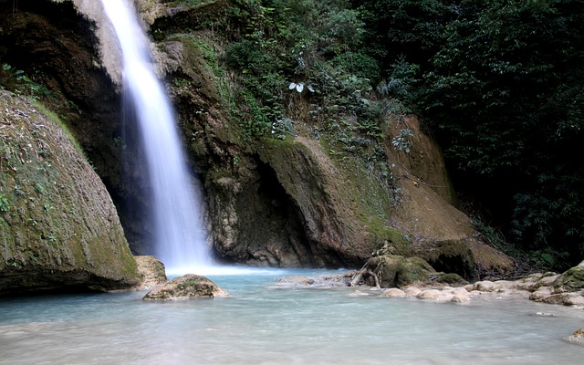 Free Waterfall Laos photo and picture
