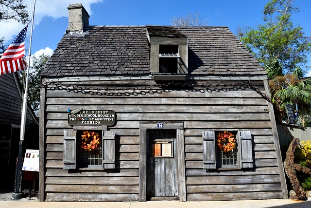Free Oldest Wooden Schoolhouse School photo and picture