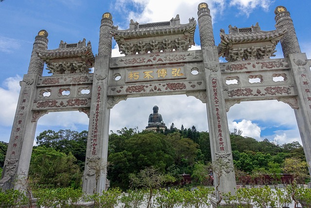 Boeddha, Ngong Ping Village, Hong Kong