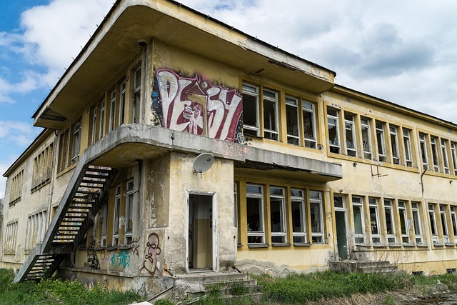 Free Building Crash photo and picture
