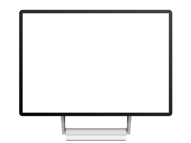 Free all in one computer computer computer monitor illustration