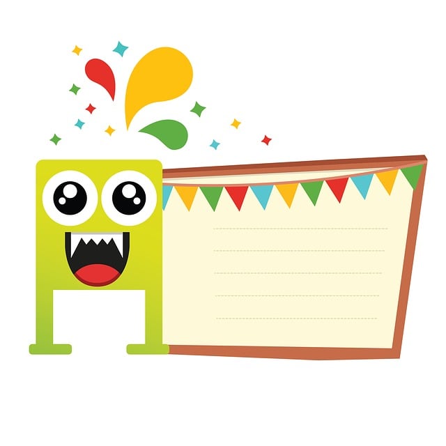 Download free HD stock image of Monster Party Free monster party record illustration