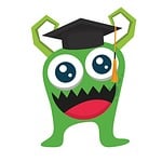 graduation, monster, cute