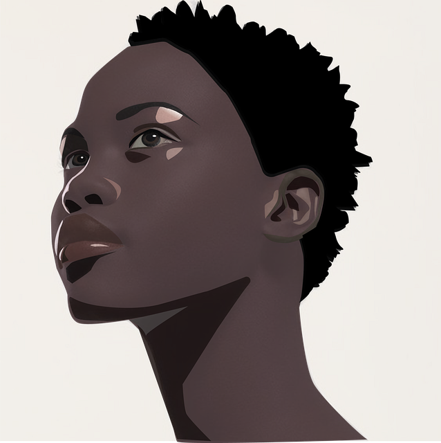 Gesicht, Porträt, Natur, Afrikanisch