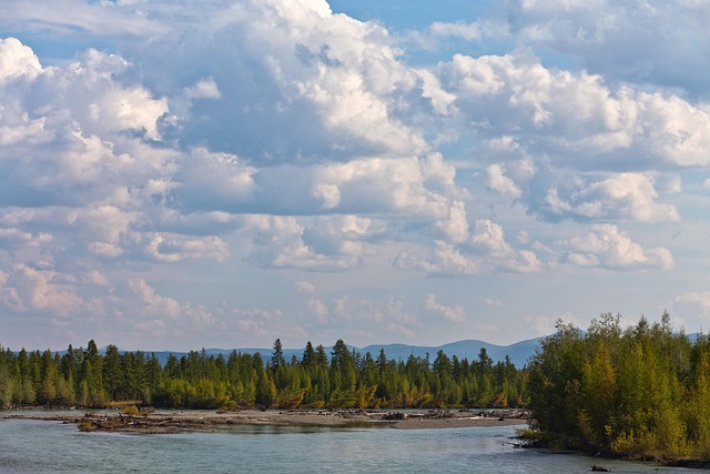 Free Cloud River photo and picture