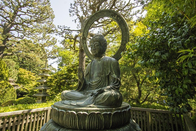 Free Buddha Golden Gate Park photo and picture