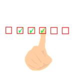 concept, multiple box, selection