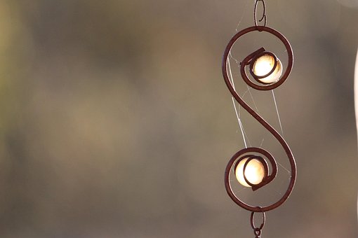 Anhänger, Lichtspiel, Spiegelung, Licht