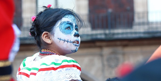 Mexico, Barn, Dia De Muertos, Mennesker