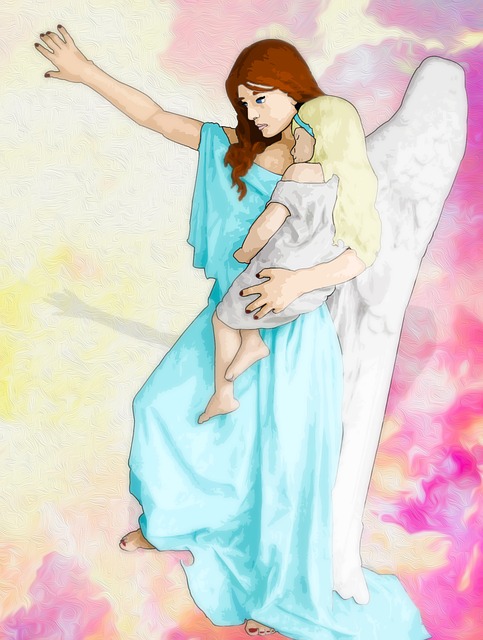 Free Angel Woman illustration and picture
