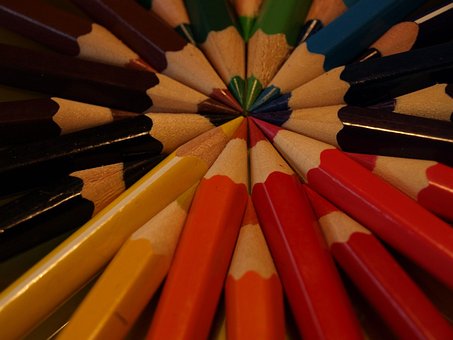 Free Colors Crayons photo and picture