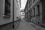 street, rain, city