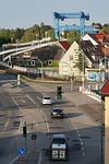 wolgast, blue wonder, bridge