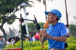 cucurbit flute, flute, musician