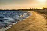 beach, sea, sand