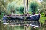 fishing boat, ship, mirroring