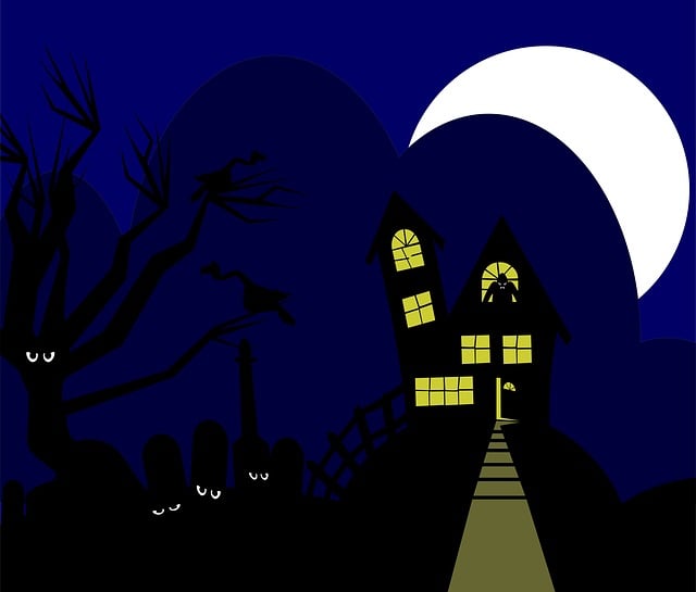 Free silhouette graphic holiday illustration