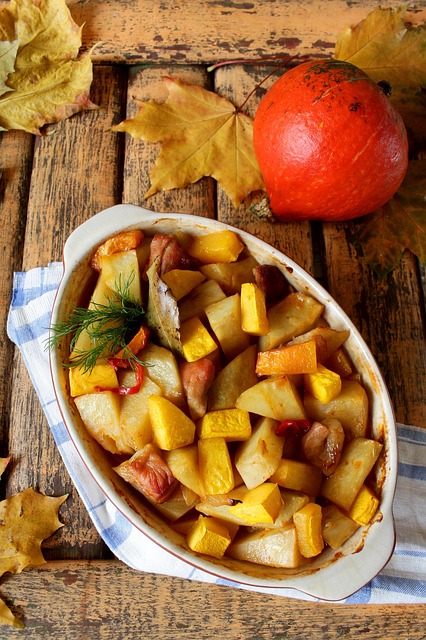 Free Roast Pumpkin Meat With Pumpkin photo and picture