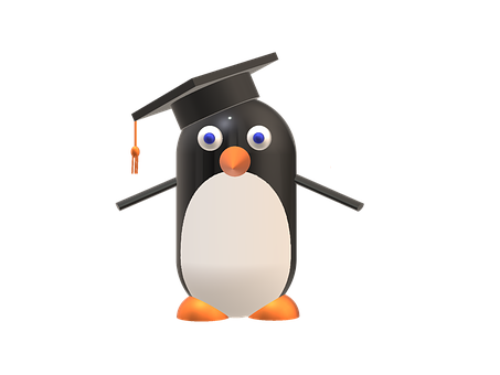 Pinguin, 3D, Charakter, Bildung
