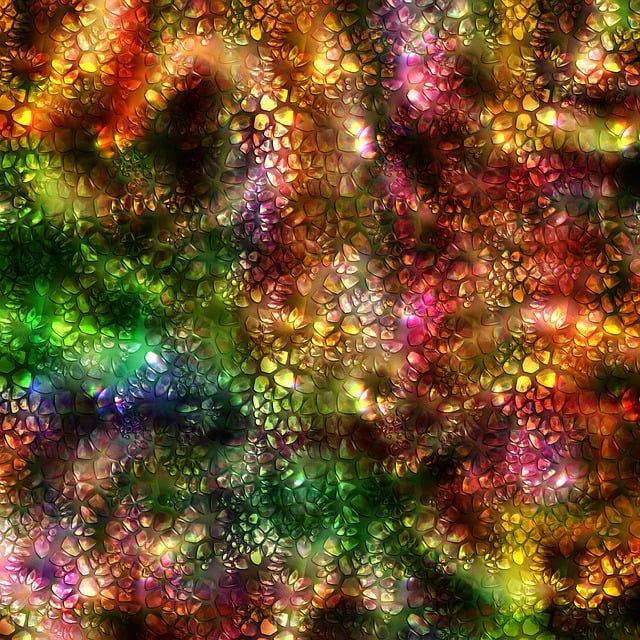 Free abstract fractal mystical illustration