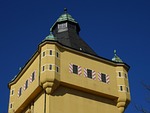 water tower, tower, water storage