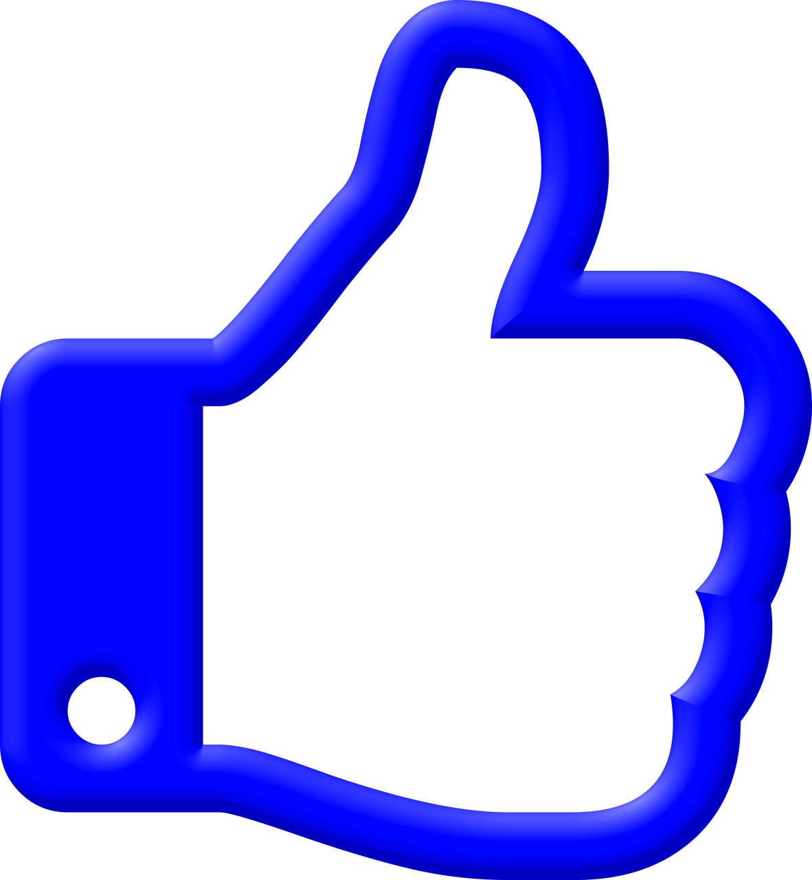 Thumbs Up Pouce Bleu Main Image Gratuite Sur Pixabay