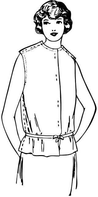Free lady 1920 fashion vector