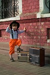 boy, radio, retro
